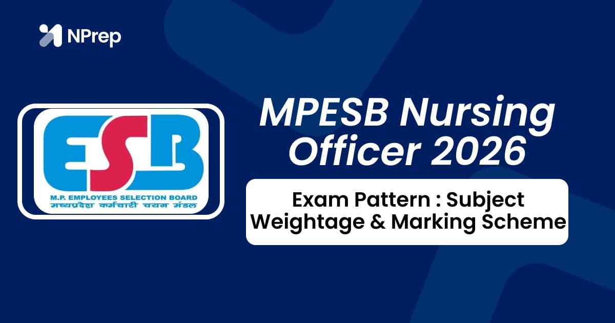 MPESB Nursing Officer Eligibility Criteria 2026: Official Age Limit, Qualifications & Domicile Rules
