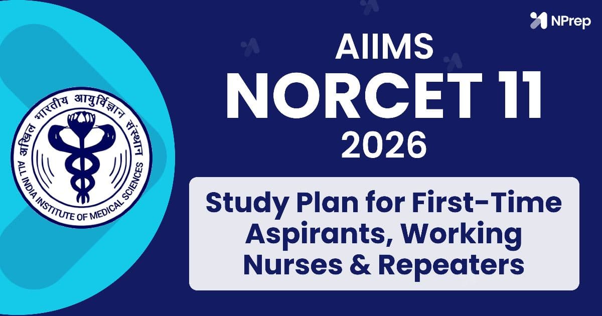 AIIMS NORCET 11 2026 Preparation Strategy: Last 30 days